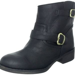 Report Shoes - Report Women's Juliee Buckle Bootie 6M Report Shoes - Report Women's Juliee Buckle Bootie 6M